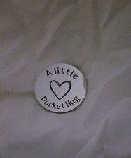 Pocket Hug Token Coin And Keychain Keyring Gift for SON or Men Dad Love, Mom NEW