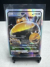 The Pokémon Company Snorlax GX SM05 Promo Holo EN 190HP Carta Pokemon TCG