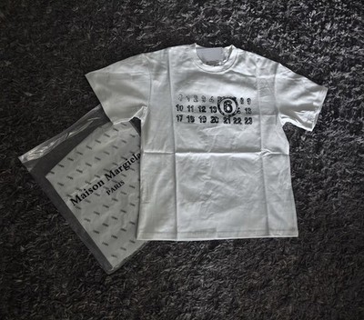 Maison Margiela White T-Shirt Size Small