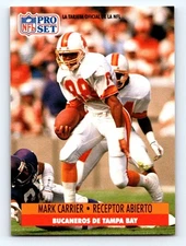 1991 Pro Set Spanish #667 Mark Carrier Fresh Break EX-EXMINT