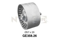 SNR GE358.26 Umlenk-/FüHrungsrolle, Zahnriemen FüR Alfa Romeo,Fiat,Lancia