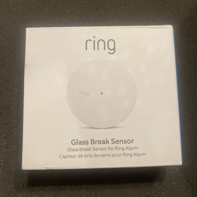 Ring Alarm Glass Break Sensor 2nd Gen Z-Wave Model Non-Sidewalk New Open Box