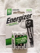 Energizer AAA Rechargeable Batteries 700mAh Pack of 4 5.98 per battery
