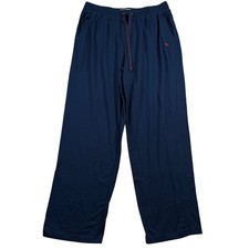 Tommy Bahama Mens Lounge Pants Sleepwear Navy Blue Large Cotton Polyester