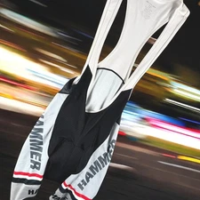 Voler Cycling Bib Shorts Men M Hammer Nutrition Padded Road Bike Racing Tour Kit