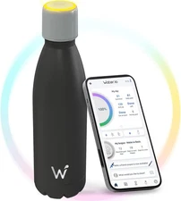 Smart Water Bottle - Stay Motivated to Drink More, Track Water Intake with Co...