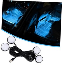 Car Interior LED Lights,Car Accessories, Automotive Ambient Neon Light ice/Blue