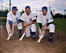 Hank Sauer-jeffcoat-baumholz-cubs  Colorized 8x10 Print-FREE SHIPPING