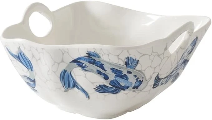 Pampa Bay Koi Fish Serving Bowl - Thumbnail 2