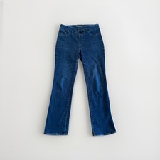 Chico's Women's Pull-On Slim Boot Jeans US Size 8r/ Chico s Size 1r
