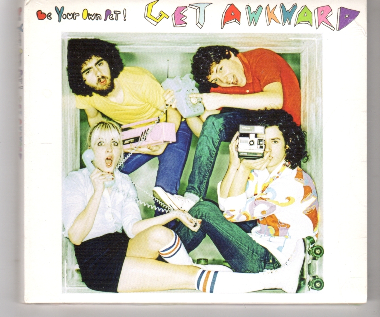 (HK90) Be Your Own Pet, Get Awkward - 2008 Sealed CD