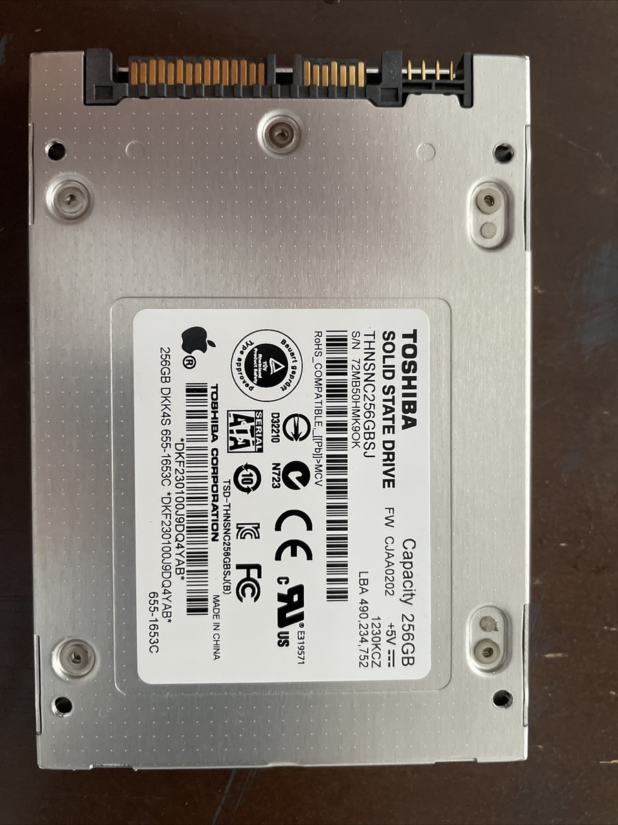 Toshiba Drives Toshiba Thnsfj256gcsu Toshiba THNSFJ256GCSU HG6