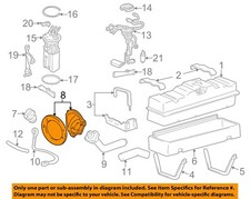 GM OEM 88-24 Blazer Fuel System Fuel System Components-Fuel Pocket 15149668