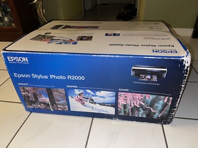 Epson Stylus Photo R2000 Inkjet Printer GENERAL ERROR