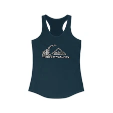Quiksilver Outlaw Surf B&W Logo Tank Womens