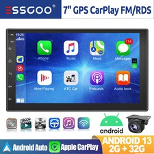 2G+32G 7" Android 13 Car Stereo Radio Head Unit Sat Nav With AHD Reverse Camera