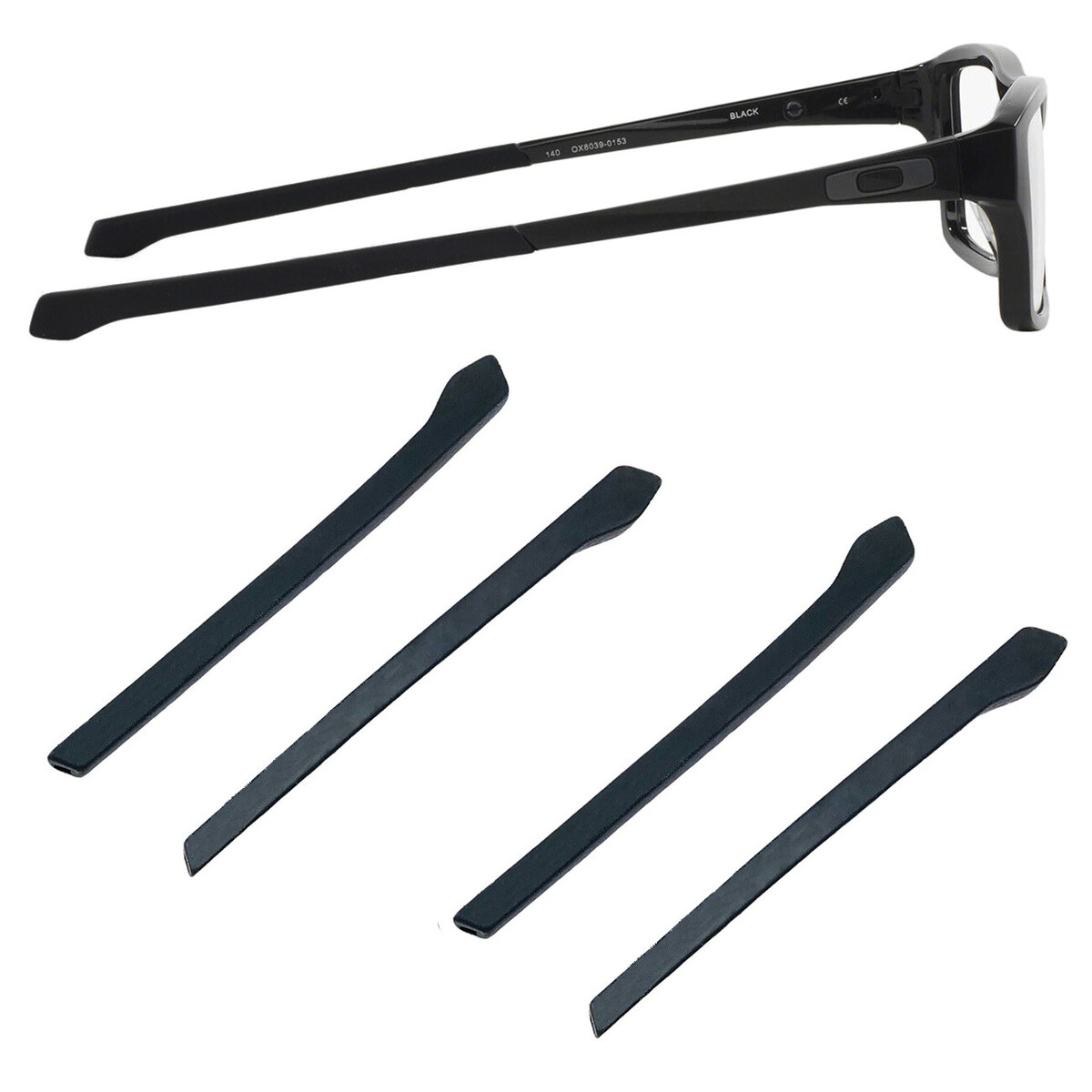 Replacement EarSocks Temple Sleeve for Oakley Chamfer 2.0