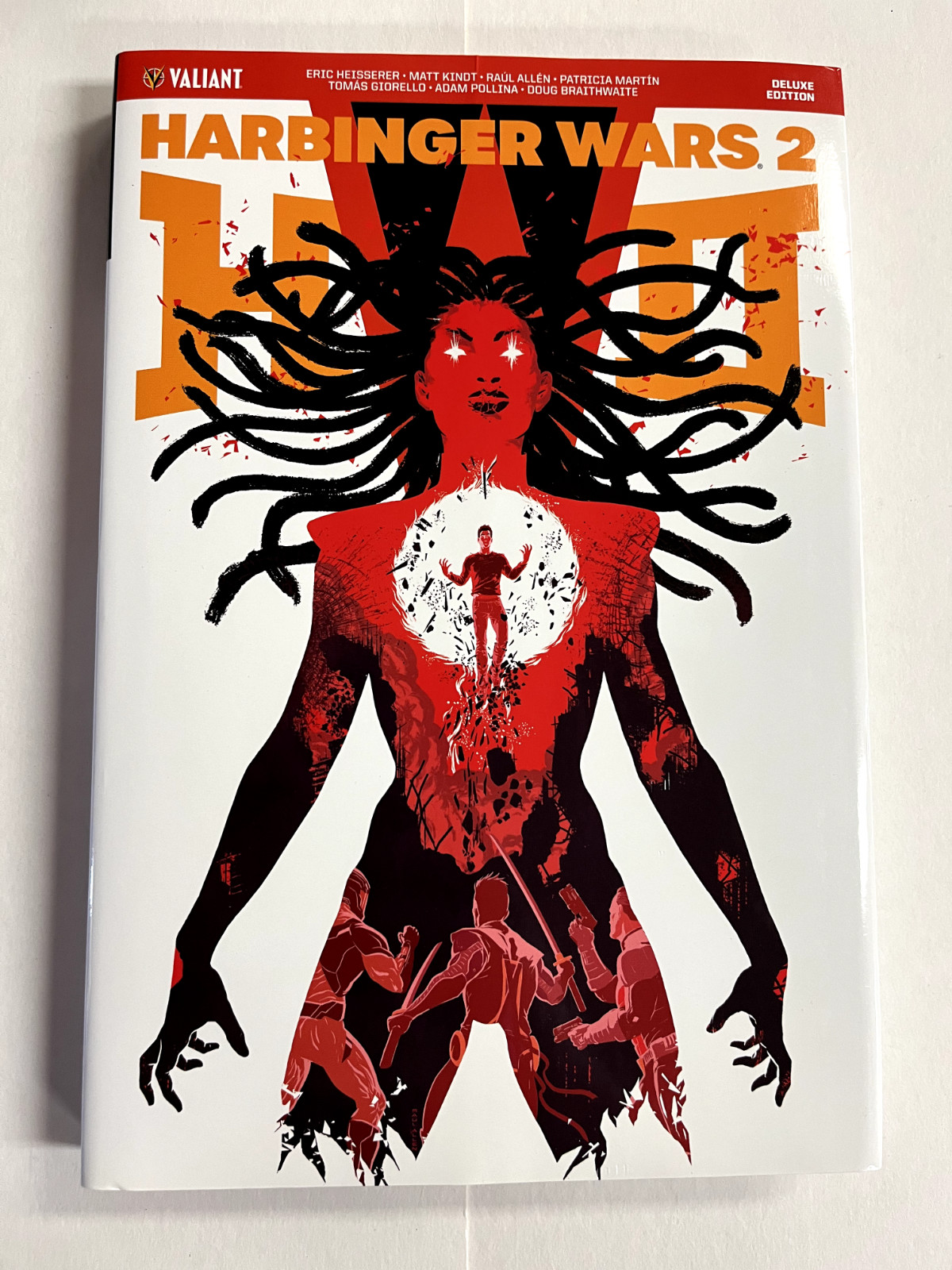 Harbinger Wars 2 Deluxe Edition Hardcover HC Valiant Comics - Used