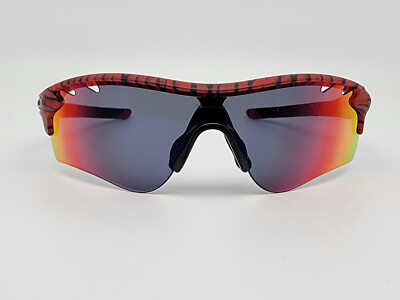 Oakley OO9206-35 RadarLock Path Urban Jungle Red Frame +Red