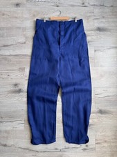 Vintage 1950  s Sanfor Dark Blue French Work Pants