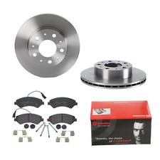 BREMBO BREMSSCHEIBEN Ø300MM + BREMSBELÄGE VORNE FÜR FIAT DUCATO PEUGEOT BOXER 