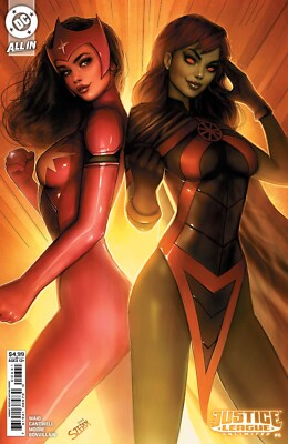 JUSTICE LEAGUE UNLIMITED #6 CVR C NATHAN SZERDY CARD STOCK VARIANT