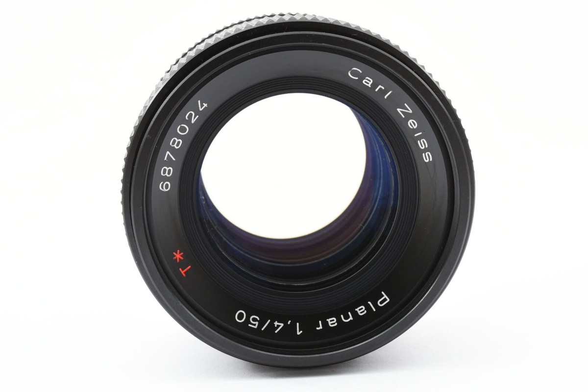 Contax Carl Zeiss Planar 50mm f/1.4 T* MMJ MF Mount Lens Japan