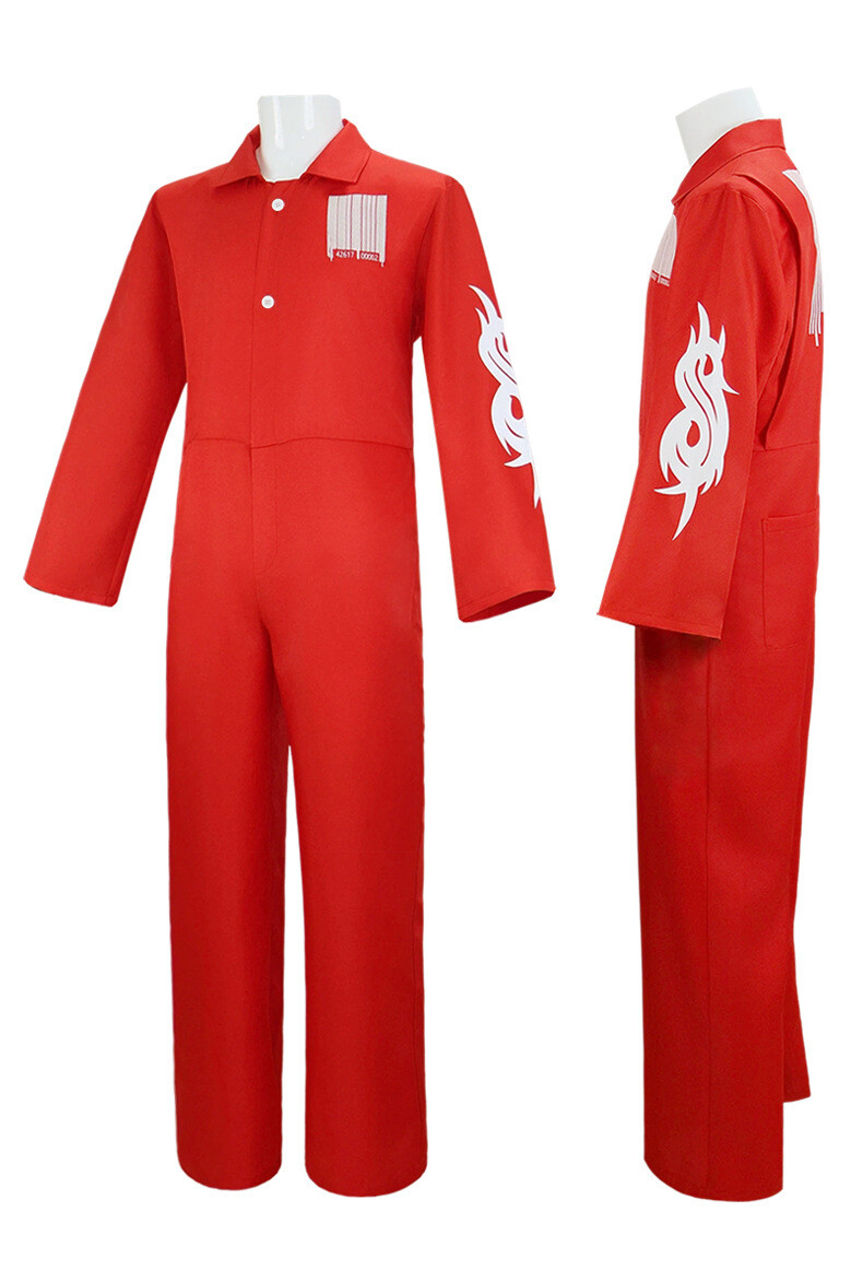 Slipknot Cosplay Costume Joey Red Jumpsuit Slipknot Blue Outfit | eBay