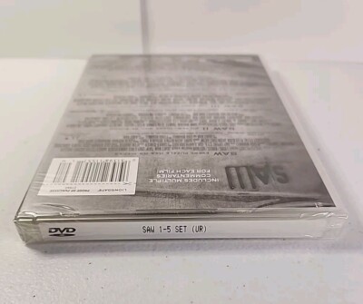 SAW 5 Film Complete Horror Collection DVD BOX 1.2.3.4.5