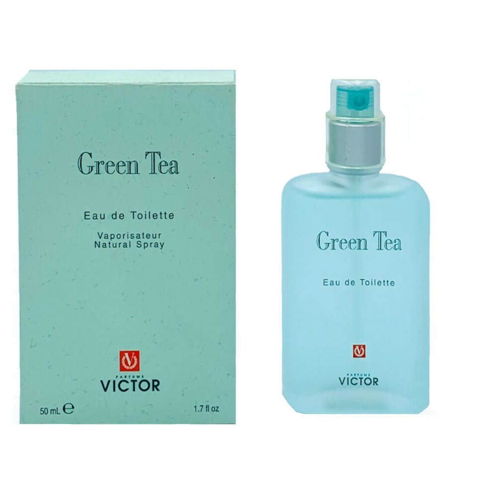 Victor Green Tea Eau De Toilette Profumo Uomo Edt Spray 50ml