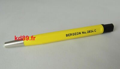 Bergeon 2834-L Gratte-Brosse IN Messing   10 MM