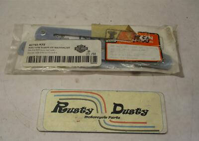 Harley Davidson Replica Gas Tank Emblems Base Plate 1 Set 1966-71