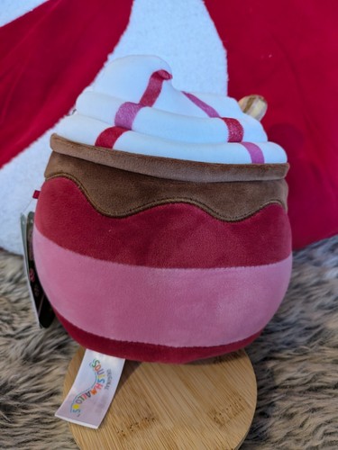 Squishmallow Maude Weihnachtsgetränk 7 Zoll weiches Plüschtier Brandneu mit Etikett - Bild 7 von 8
