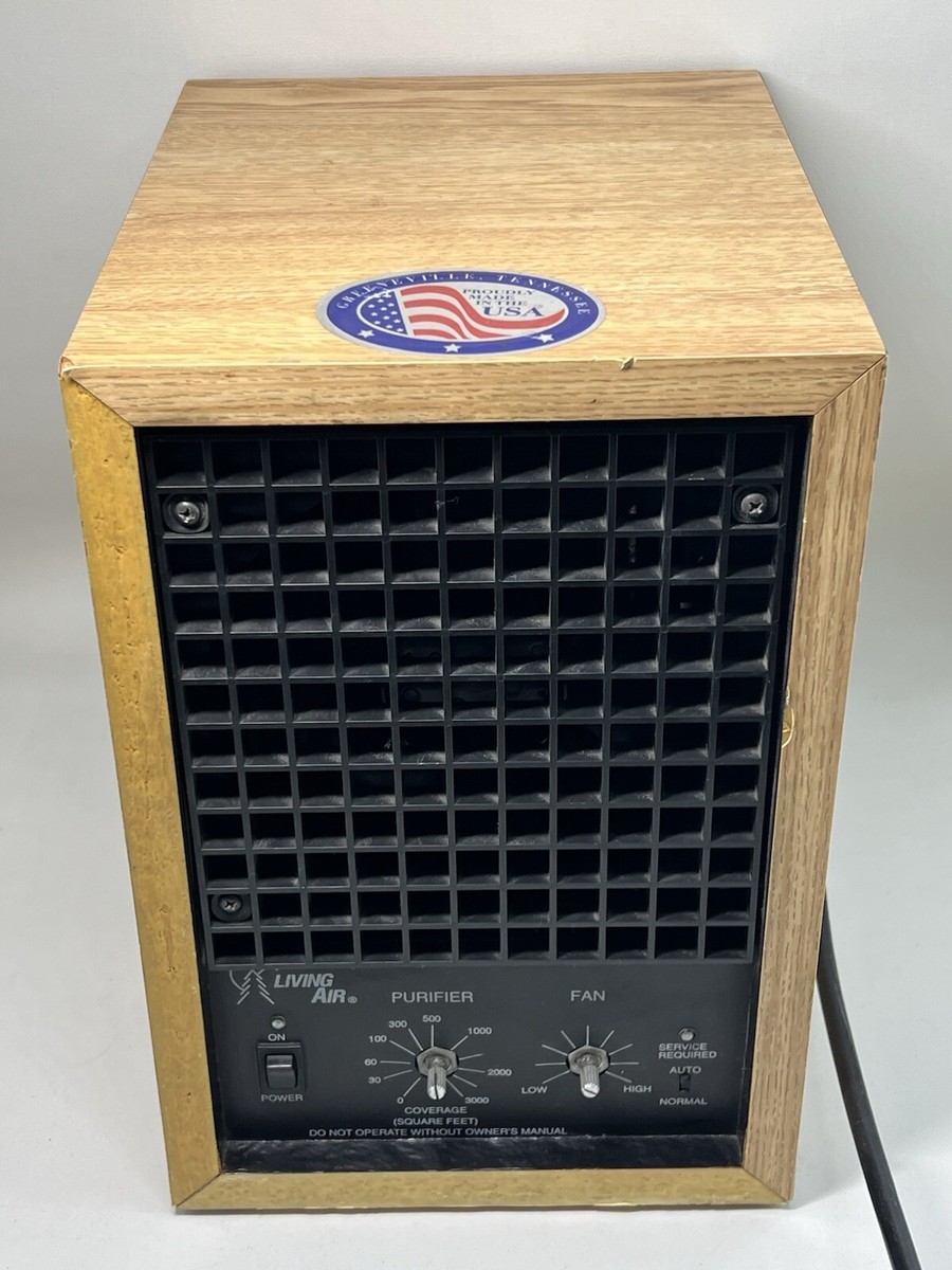 Living Air XL-15S “Plus” Air Purifier Ozone Ionizer 3000sqft USA