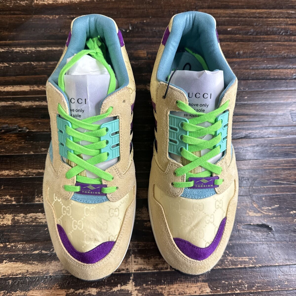 Women's Size 9.5/ Men's 8 - adidas Gucci x ZX 8000 Beige Women's Size 9.5/ Men's 8 - adidas Gucci x ZX 8000 Beige