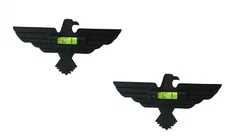 APEX RV Multipurpose Eagle Bubble Level Stick On,for RV, Camper, Trailer 2 Pack
