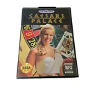 Vintage Caesar's Palace Sega Genesis Video Game Complete Manual CIB Rated MA-13