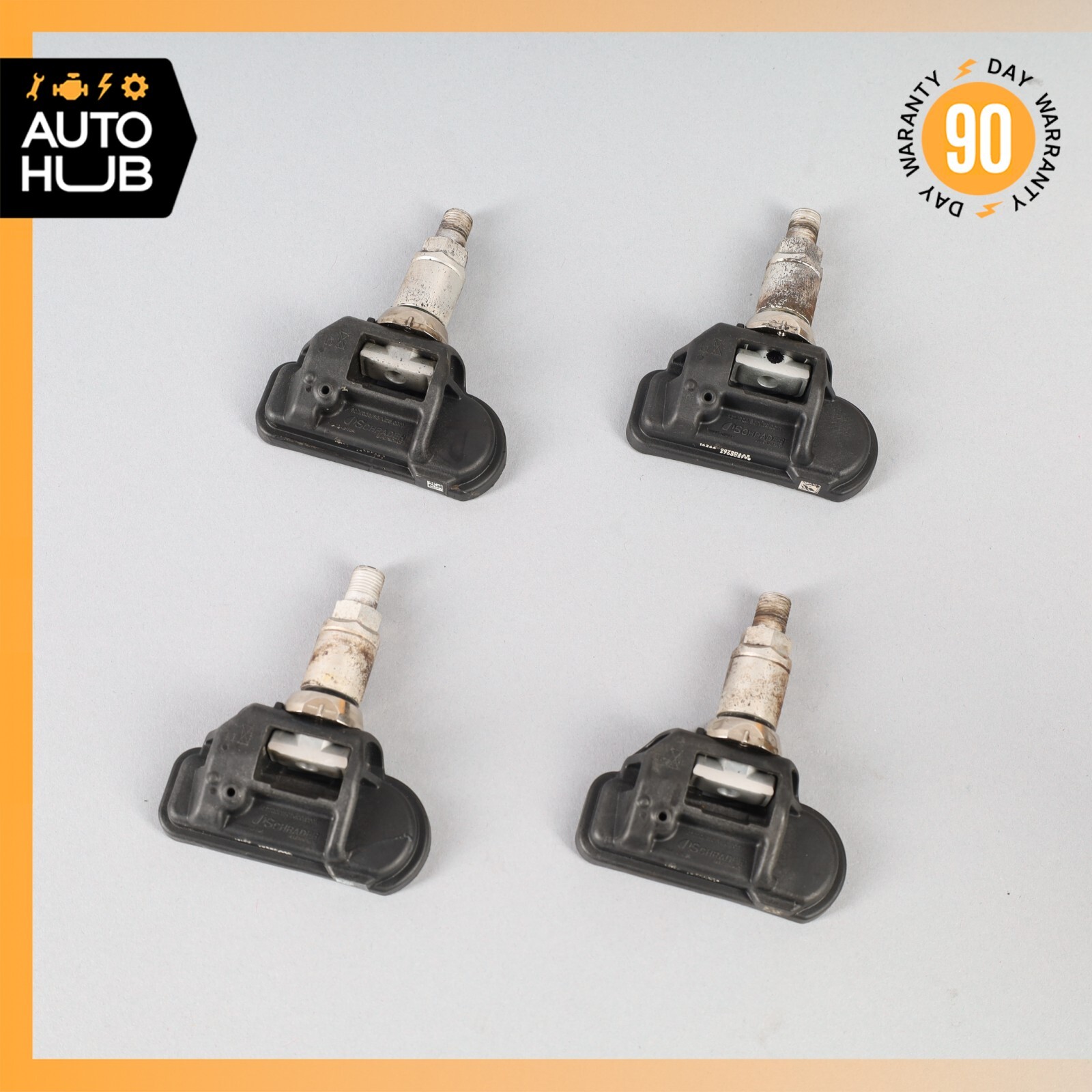 2014 Maserati Quattroporte SQ4 M156 TPMS Tire Pressure Sensor Set of 4 OEM 69k