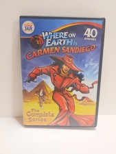 Where on Earth is Carmen Sandiego: The Complete Series DVD 4-Disc Set 40 Episode