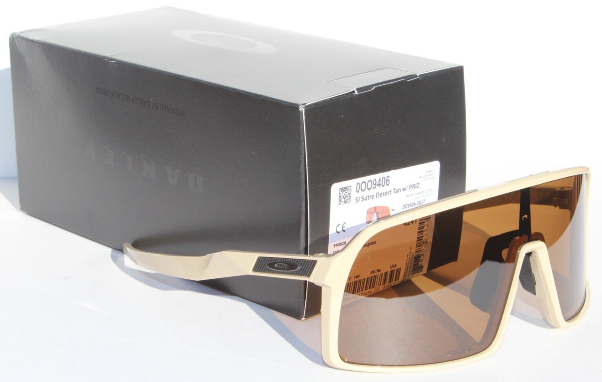 OAKLEY Sutro SI Sunglasses Desert Tan/Prizm Tungsten NEW OO9406-28