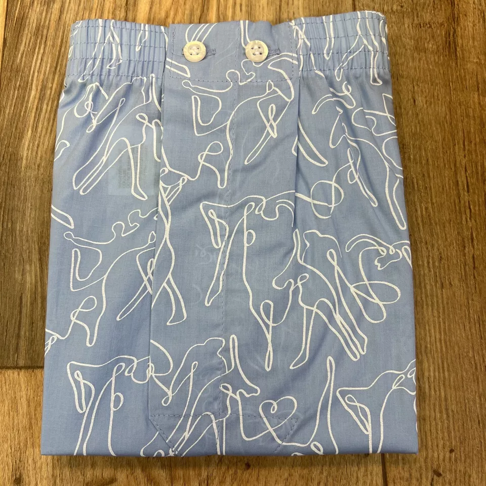 Mens Derek Rose Pure Cotton Classic Boxer Shorts Large