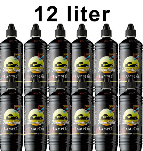 12 liters original farmlight lamp oil neutral NEW TÜV paraffin oil for oil lamps - Picture 1 of 2