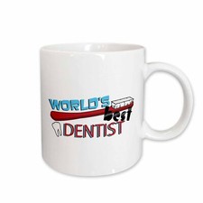 3dRose Worlds Best Dentist Mug