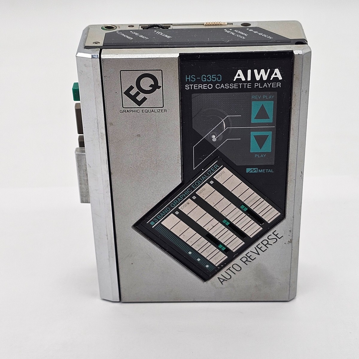 アイワ　カセットプレーヤー AIWA HS-G35 AUTO REVERSE AIWA HS-G35 WORKING GRAPHIC EQ AUTOREVERSE DOLBY
