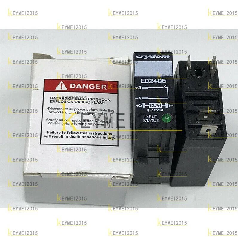 5PCS CRYDOM ED24D5 4Pin 5A 280VAC Power Relay NEW - Image 1 of 1