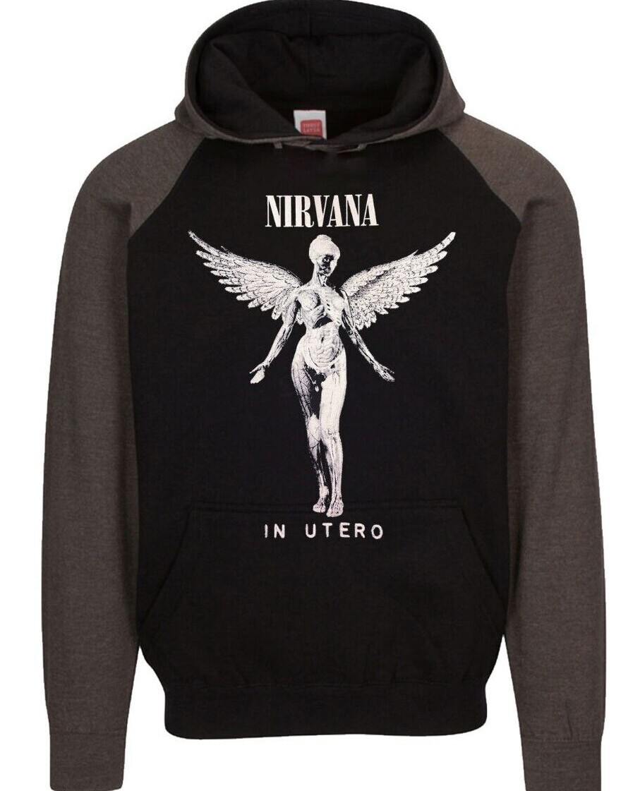 Nirvana in Utero BAND HOODIES (Multiple Variations of Colors