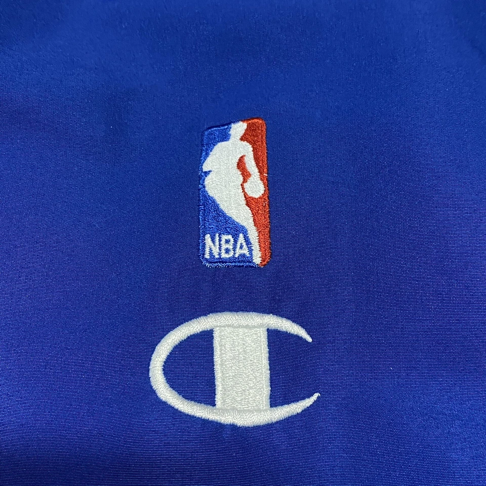 Vintage LA Clippers Jacket 2XL Champion Team Issued Player Worn Game Used 98-99 - Image 3 of 4