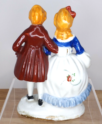 Vintage Ceramic Figurine Couple Made In Occupied Japan 1950 - 1959 - Picture 3 of 10