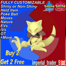 Pokémon Sword and Shield Any ✨Shiny Pokémon ✨ Customizable W/ Best 6IV  Pt. 3