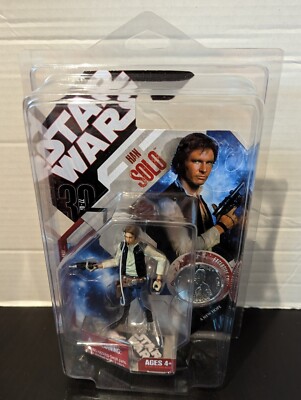 BNIB Star Wars 30th Anniversary Ultimate Galactic Hunt Han Solo Action Figure 